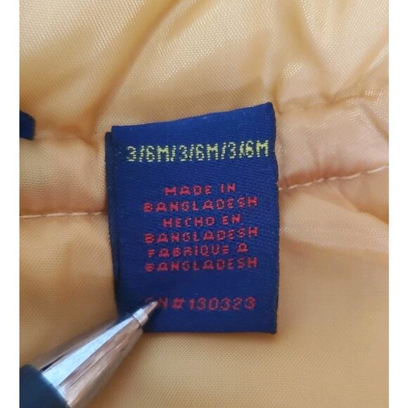 Coogi Kids Puffer Vest Australia Boys Full Zip Winter Vest Pockets 3/6 months - Picture 10 of 11